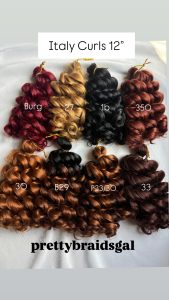 ITALY CURLS 12"